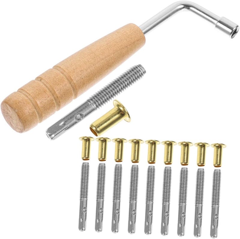 1set Lyre Harp Accessories Tuning Wrench and String Fixing Tools for Precise Tuning for Lyre Enthusiasts and Beginners - Image 1