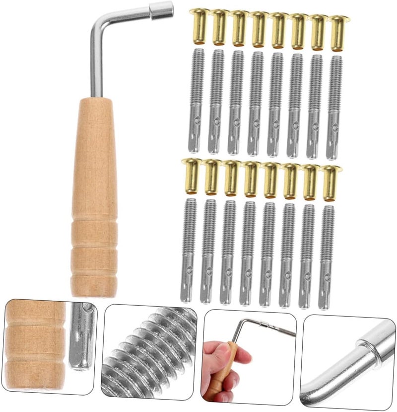 1set Lyre Harp Accessories Tuning Wrench and String Fixing Tools for Precise Tuning for Lyre Enthusiasts and Beginners - Image 2