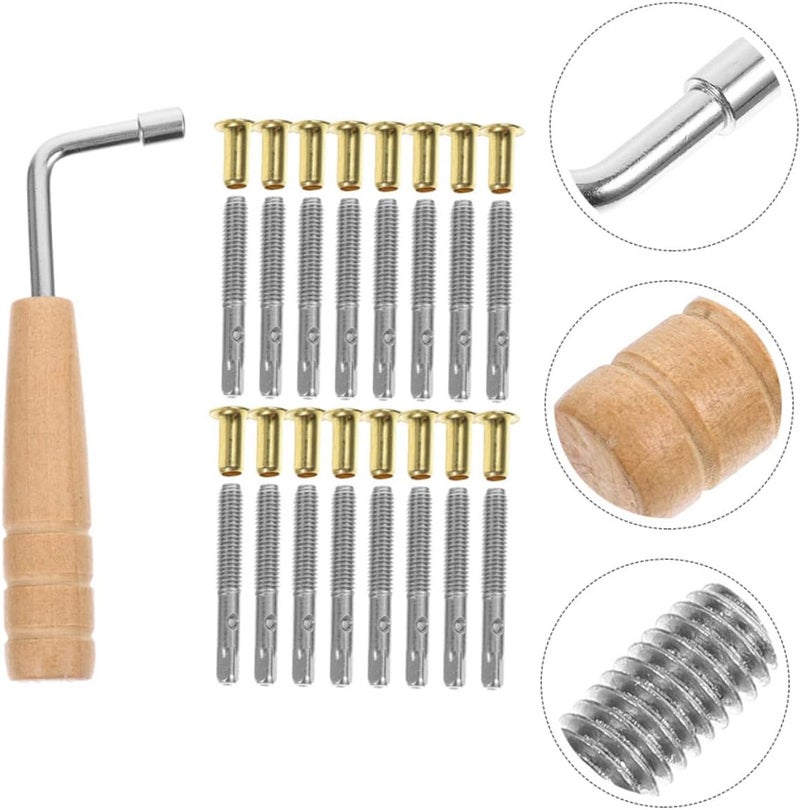 1set Lyre Harp Accessories Tuning Wrench and String Fixing Tools for Precise Tuning for Lyre Enthusiasts and Beginners - Image 4