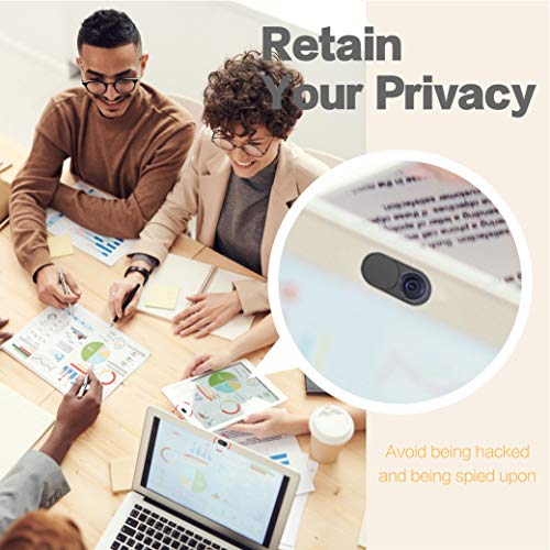 imluckies Laptop Camera Cover Slide, 0.023 inch Ultra-Thin Design, Invisible Design, Camera Cover, Physical Anti-Peeping, for Laptop Computer, MacBook Pro/Air iMac iPad Tablet [2 Pack Black] - Image 5