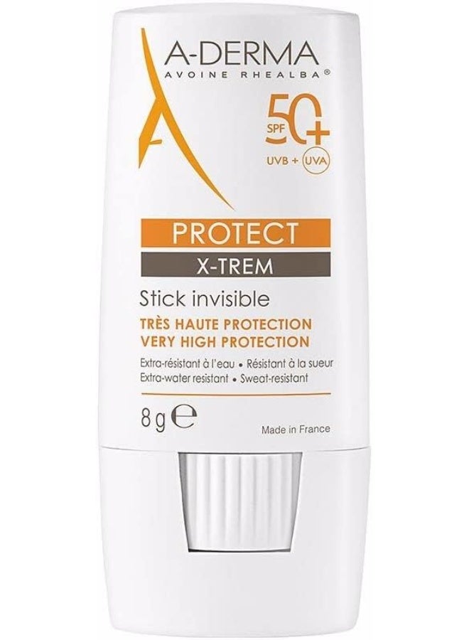 A-Derma Protect X-Trem Invisible Stick Spf50+ 8G