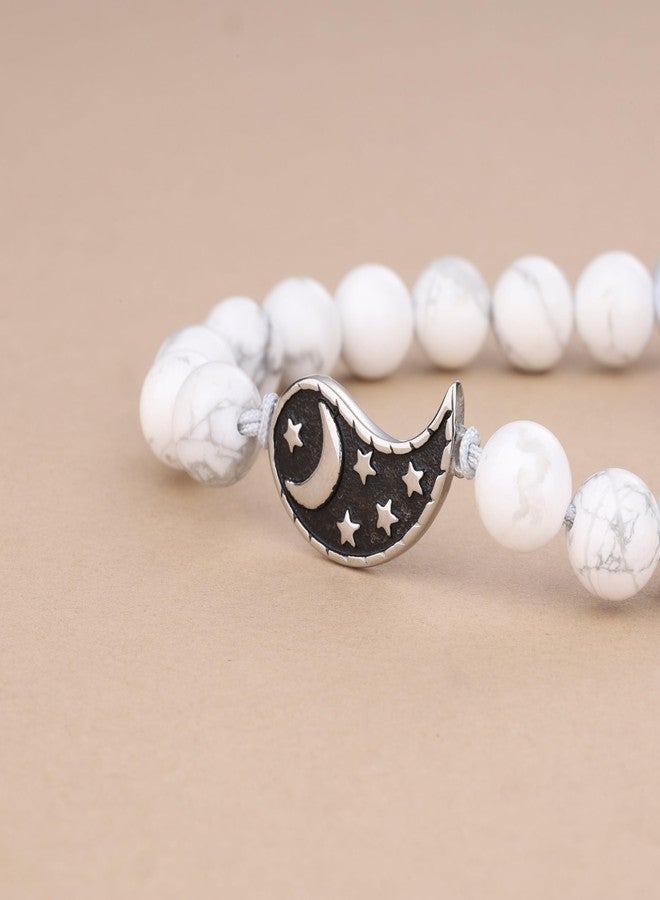 COAI Yin Yang My Sun and Stars Moon of My Life Onyx Obsidian Stone Bracelets for Couples - Image 5