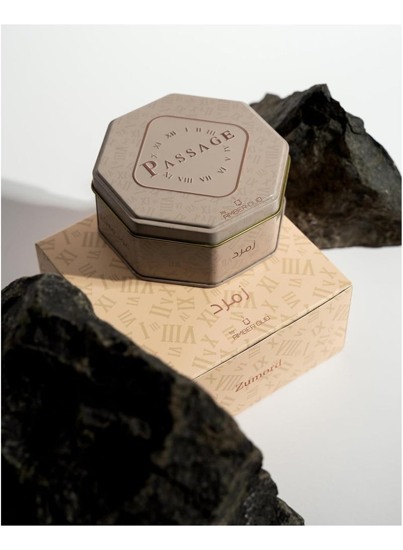 باسيدج رقائق خشب العود المعطرة من باساج زومرد، 36 جرام | خشب العود الفاخر للحرق بمكونات البخور | عطر يدوم طويلاً - Image 2