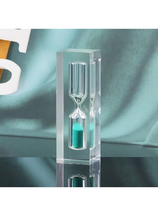 White Sand Timer 3 Minute Plastic Timepiece Home Decor Weatherproof - Image 3