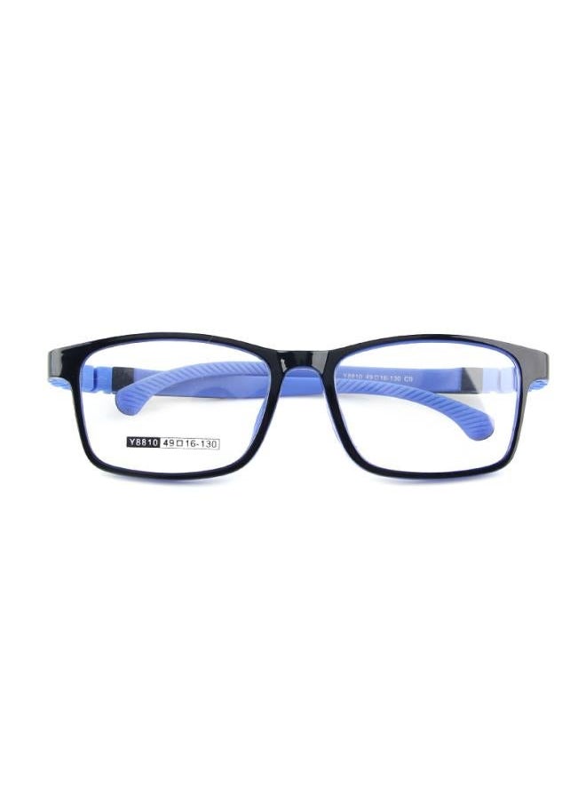 نيبمينينت - Large Children's Glasses Boys And Girls 0- 4 Years Old Rectangular Silicone Elastic Middle School Student Sports Plain - Image 1