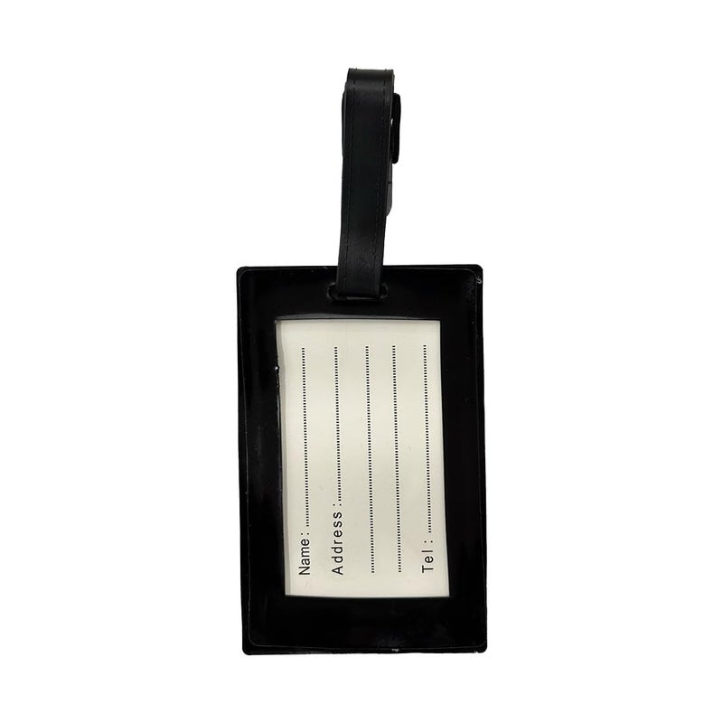 Eitheo Luggage Tags for Kids Luggage Tags with Name & Address Label | Silicone Luggage Tags for Suitcases, Tags for Travel Bags/School Bags Identification tag Colorful Multi (Happy) - Image 5