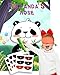 Badeauwald Panda Party Supplies Pin the Nose on the Panda Games for Party Panda Birthday Party Supplies Large Poster Panda Party Games Elastic Blindfolds Stickers Edge Cut for Panda Birthday Decorations - Image 3