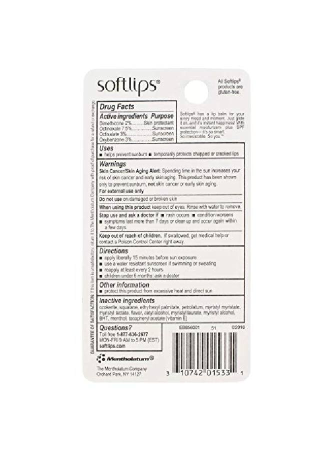 Softlips Lip Protectant SPF 20 Watermelon 0.07 Ounce - Image 3