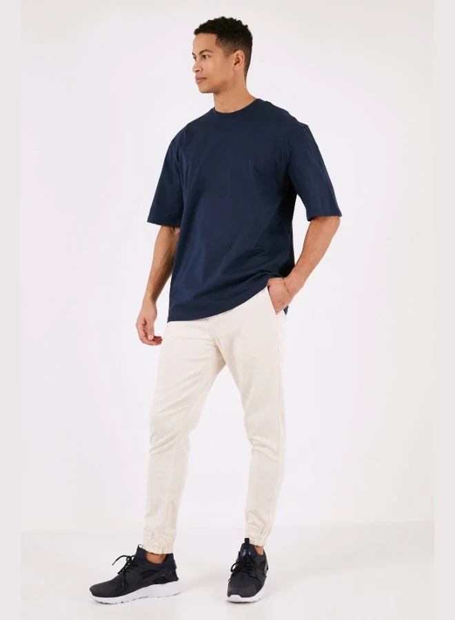 Buratti  Buratti Cotton Oversize Crew Neck Basic T Shirt Men's T SHIRT 5902365  | Best Price UAE
