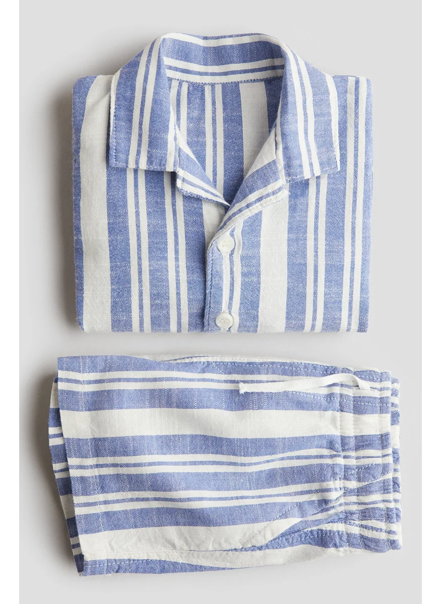 اتش اند ام 2-Piece Printed Cotton Set
