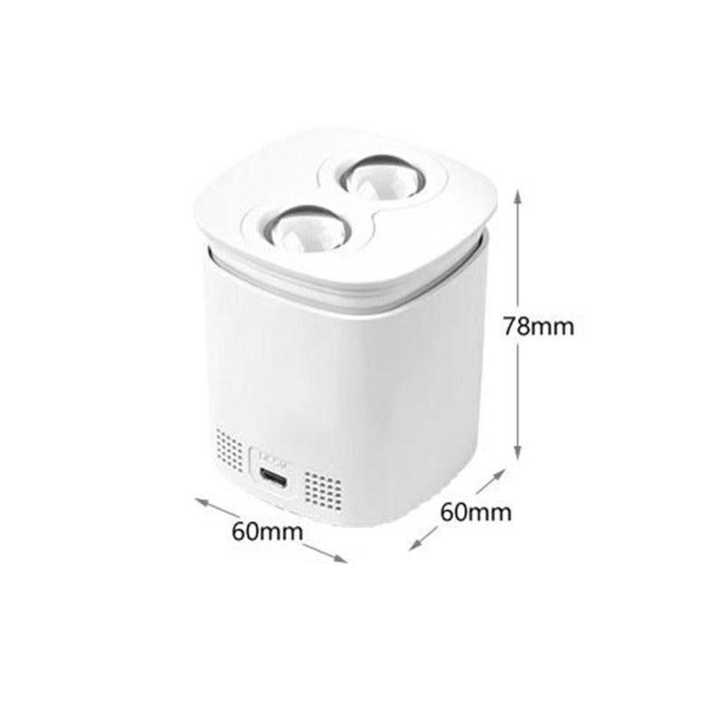 Sunset Aurora Ambient Light: White Compact Portable 7-Color Display - Remote Control Enabled Ambient Light for Living Room Bedroom Bar Stage Decoration - Image 3