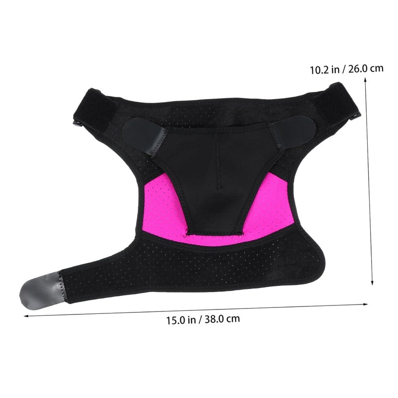 Adjustable Shoulder Support Brace with Ice Pack Pocket for Sports Injury Recovery Men Women - Image 3