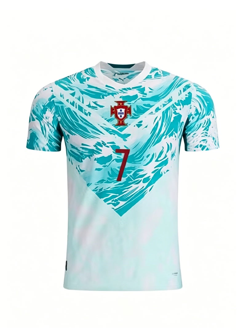 CR7 Portugal #7 Ronaldo Away Jersey | Official World Cup Football Shirt-Fan Version - Image 1