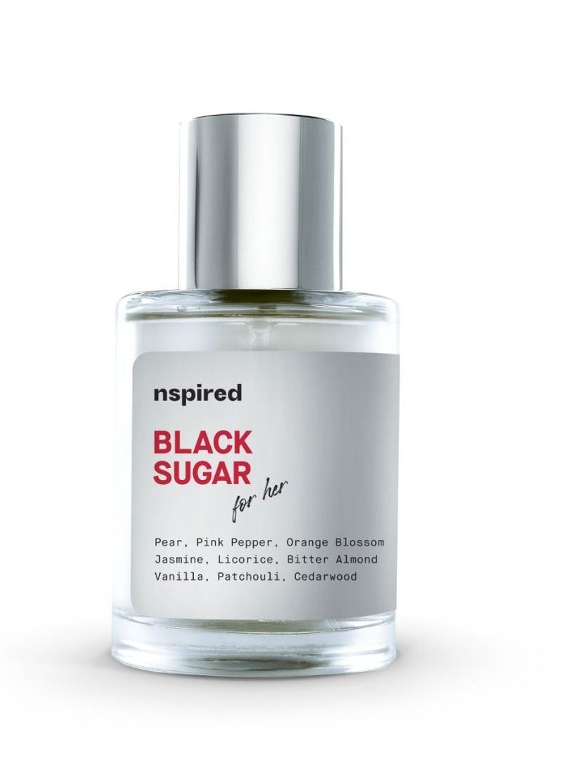 Nspired Beauty Black Sugar EDT for Women – Coffee Vanilla Ambery - Image 2