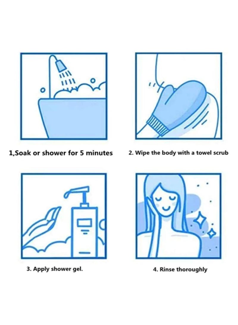 BLOOMING TIME Korean Loofah for Peeling Skin and Body Cleaning - Image 3