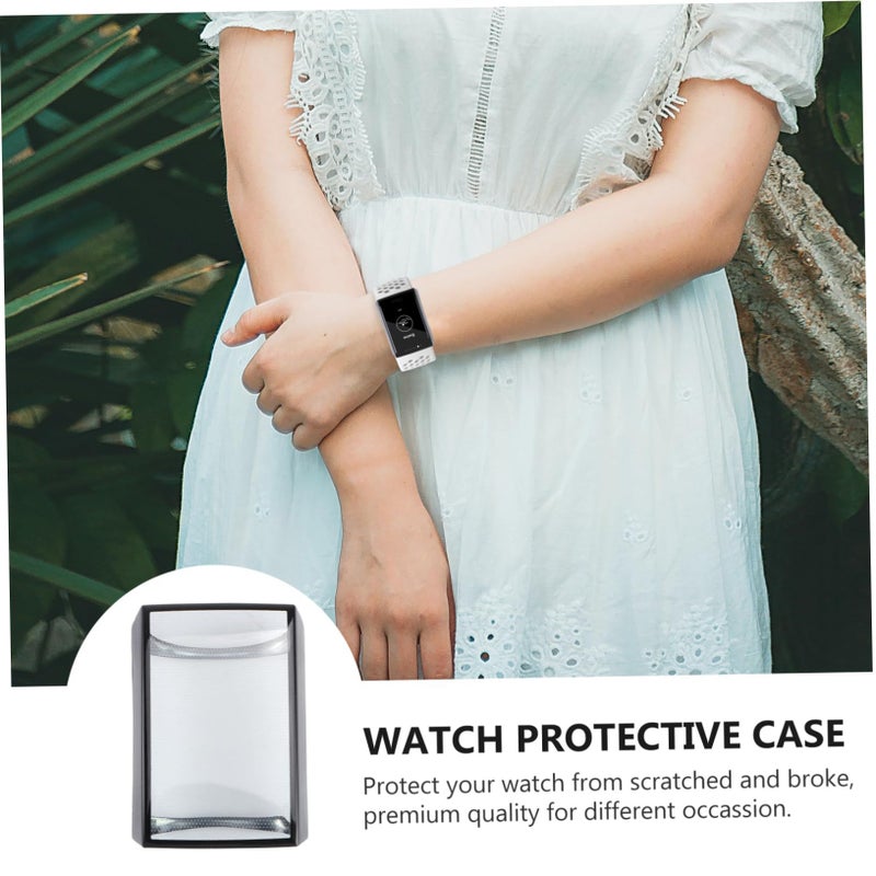 Black TPU Watch Cover Protective Case Screen Protector Thin Design - Image 5
