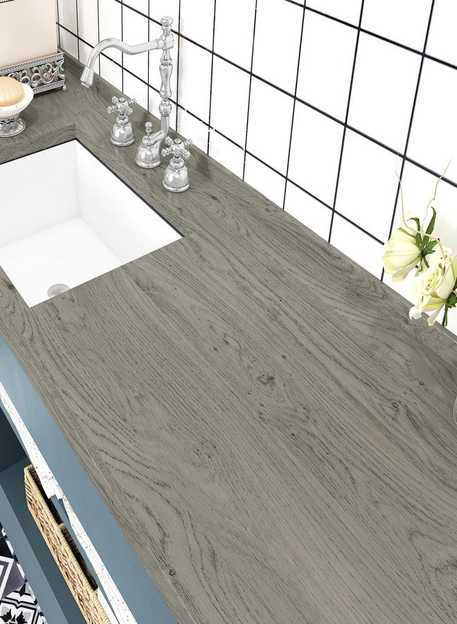 WESTICK Wood Grain Contact Paper Peel and Stick Wood Wallpaper for Cabinets Removable Rustic Wood Grain Contact Paper for Countertops Waterproof Furniture Drawers Liner Bathroom Walls 15.75" x 78" - Image 5