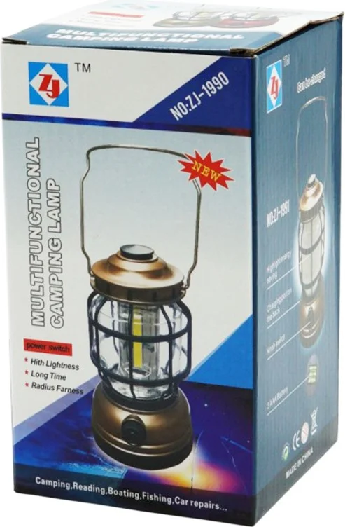 Lisinya Powermaster ZJ-1990 Multifunctional Battery Operated Camping Lamp ( )