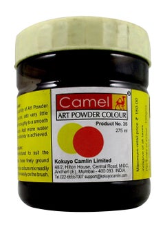 Camlin Camel Powder Colour 275ml Black (016) (Pack of 2) 