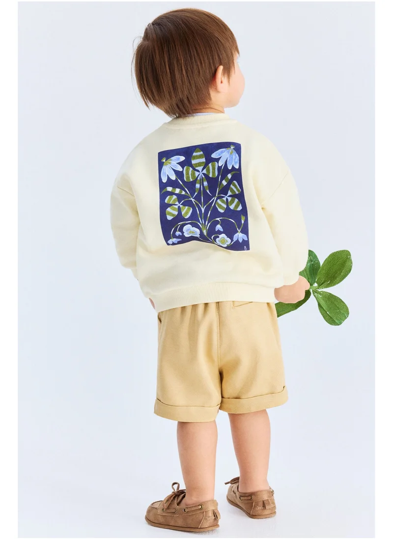 اتش اند ام PRINTED SWEATSHIRT