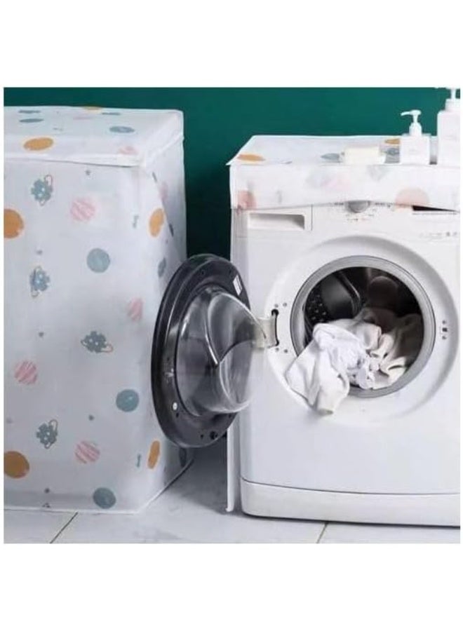 Front-loading washing machine cover - waterproof and dustproof, fits most washing machines and dryers, multiple shapes - Image 3