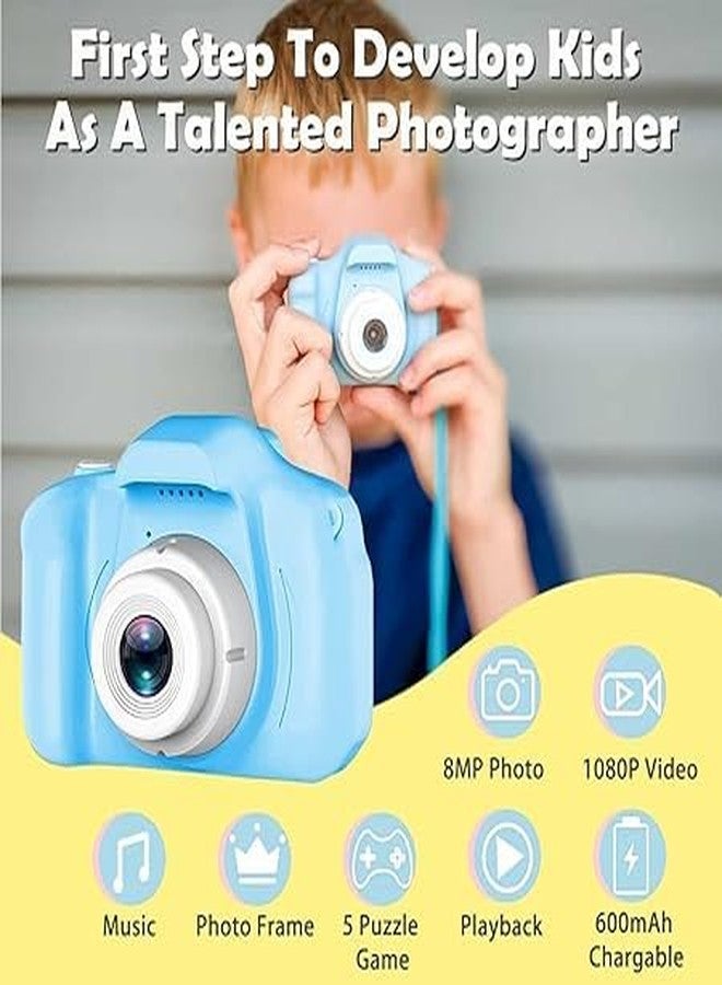 LAVI Cartoon Digitail Camera for 3-12 Year Boys Girls,Kids Selfie Camera Toy 13MP 1080P HD Video Camera for Toddler for Birthday Gifts for Children (Multicolor) - Image 3