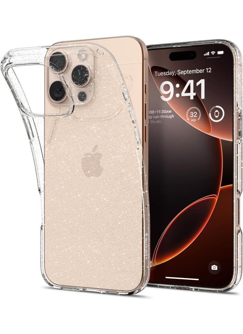 Spigen - غطاء حماية لامع من الكريستال السائل لهاتف iPhone 16 Pro Max (2024) - كريستال كوارتز - Image 1