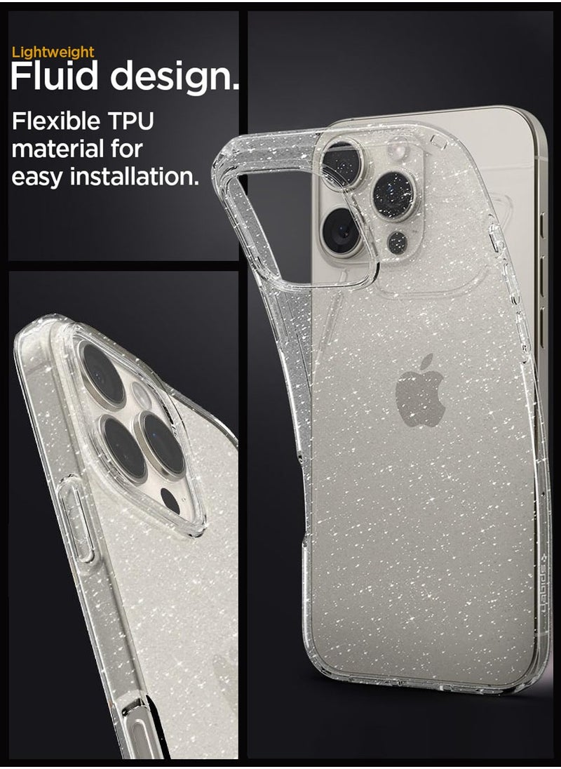 Spigen - غطاء حماية لامع من الكريستال السائل لهاتف iPhone 16 Pro Max (2024) - كريستال كوارتز - Image 1