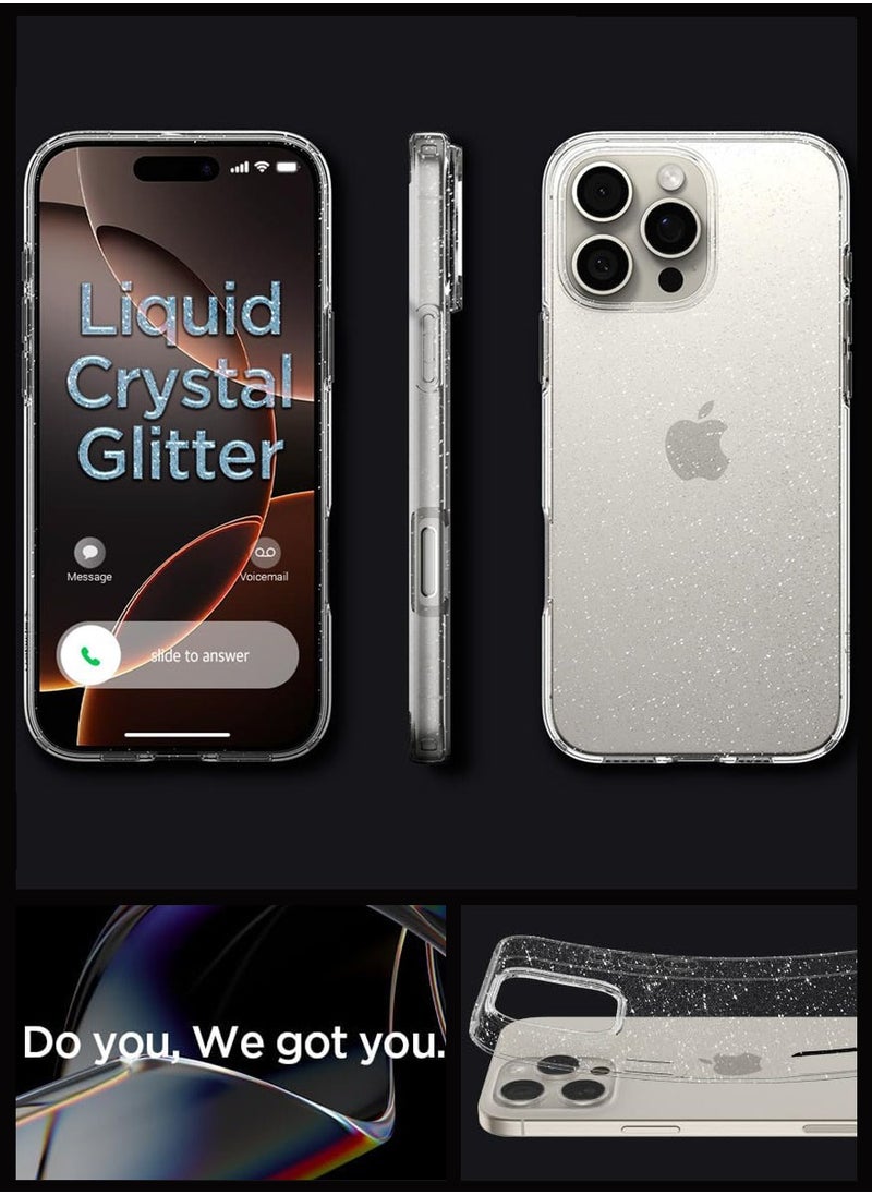 Spigen - غطاء حماية لامع من الكريستال السائل لهاتف iPhone 16 Pro Max (2024) - كريستال كوارتز - Image 1