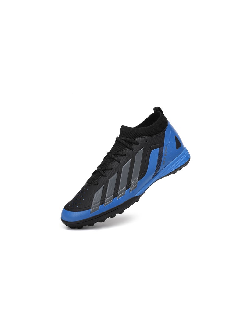 SKY WING Unisex Soccer Cleats Lightweight Lacing System IC/IN Sole Multi-Color face Men And Women Football Shoes with Ankle Support for Beginners to Advanced Players - Image 1