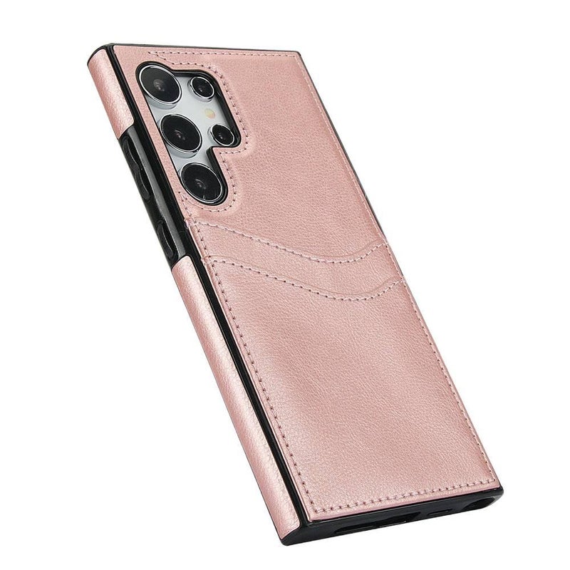 غطاء واقي | ذهبي وردي TPU | مقاوم للصدمات لـ Samsung S25 Ultra / Samsung S25 - Image 1