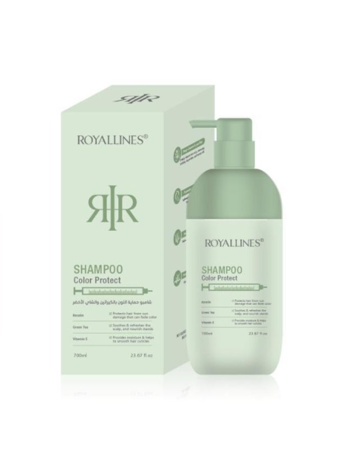 Keratin & Green Tea Color Protect Shampoo 700 ml