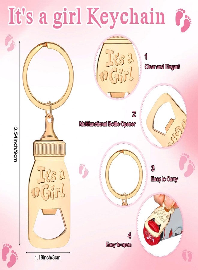 فيسيشي مجموعة فيسيتشي المكونة من 25 قطعة من هدايا حفلات استقبال المولود الجديد: فتاحات زجاجات، سلاسل مفاتيح، أكواب من الفولاذ المقاوم للصدأ، بطاقات شكر، أكياس أورجانزا، هدايا الكشف عن جنس المولود للضيوف، هدايا تذكارية لحفلات الزفاف وحفلات استقبال المولود الجديد (بنت/ولد). - Image 3