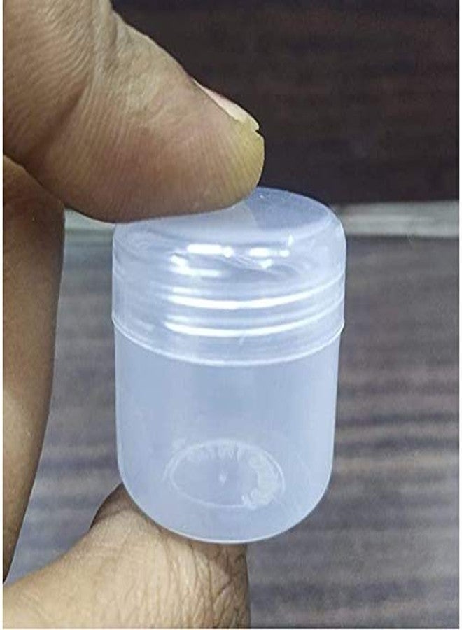 Right Small Tiny Containers Plastic Clear Boxes with Screw lid 5 ml (Pack of 12) - Image 4