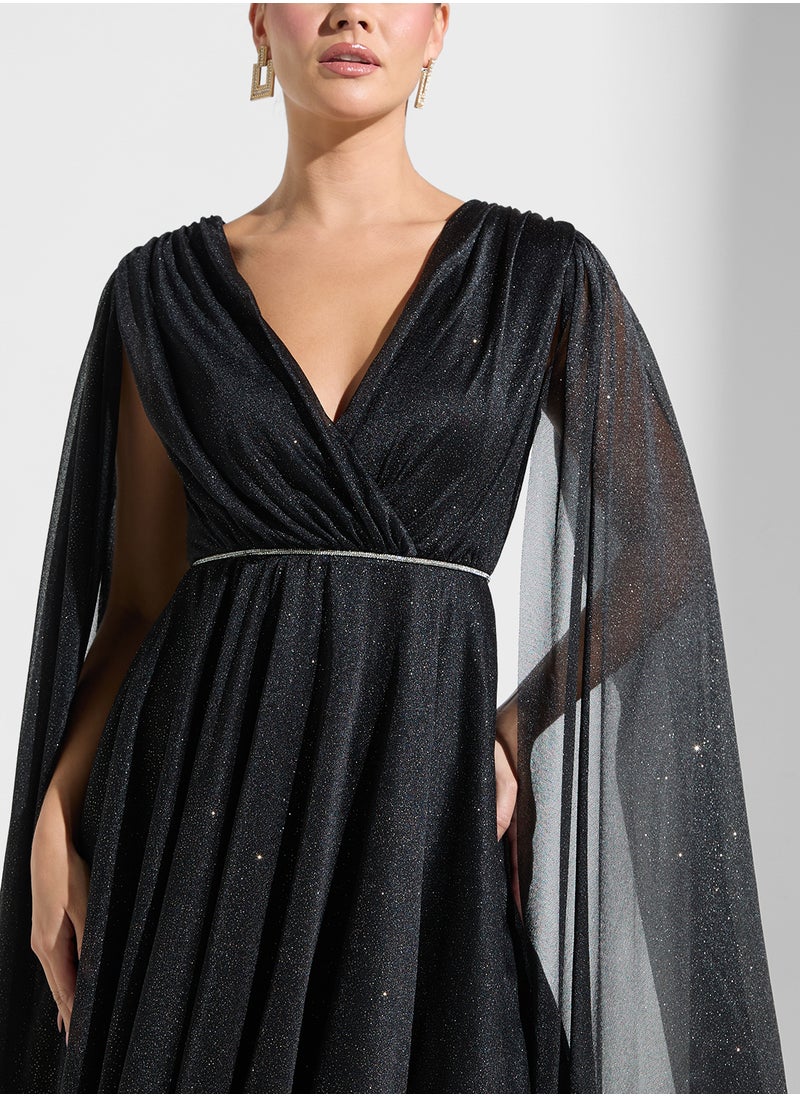 Ella Limited Edition Sparkle Overlay Dress  - Image 2