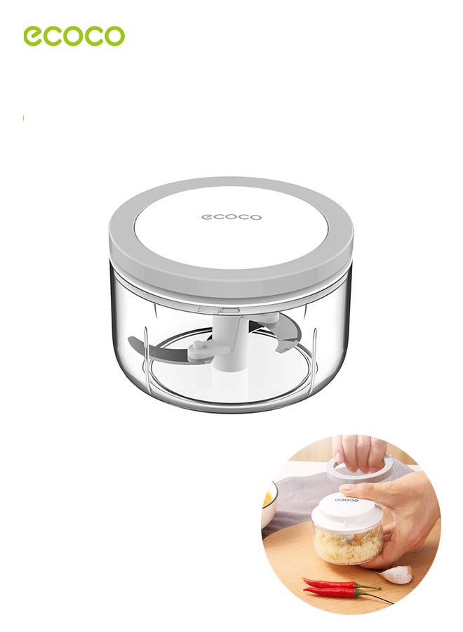 ecoco Mini Garlic Mincer, Portable Small Food Processor for Ginger, Chili, Vegetables - Image 1