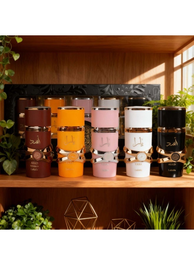 Lattafa Yara And Asad 5-piece Gift Set - Image 2