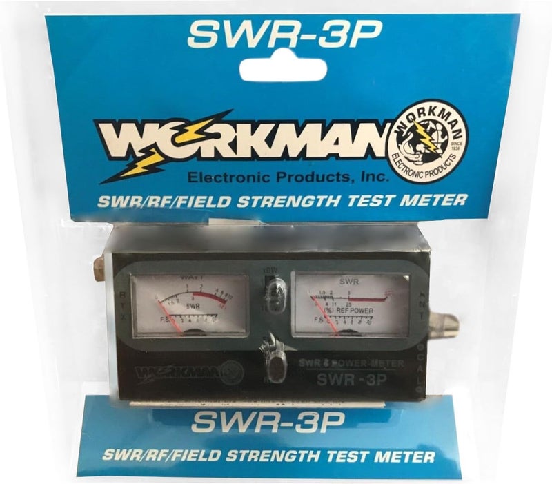 Workman SWR / Power METER for CB Radio 100 Watts - Dual Meters - SWR3P - Image 2