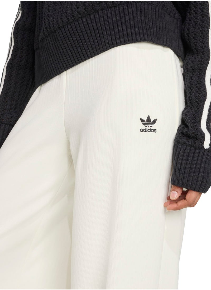adidas Originals Essential Wide Ribbed Pants  - Image 3