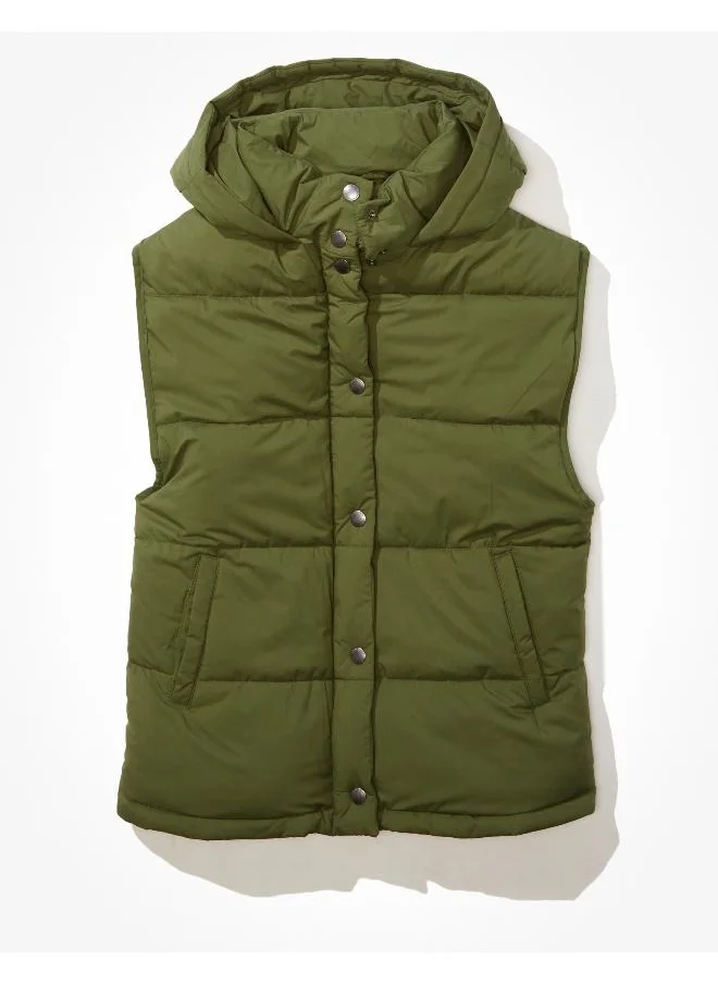 امريكان ايجل AE Oversized Puffer Vest