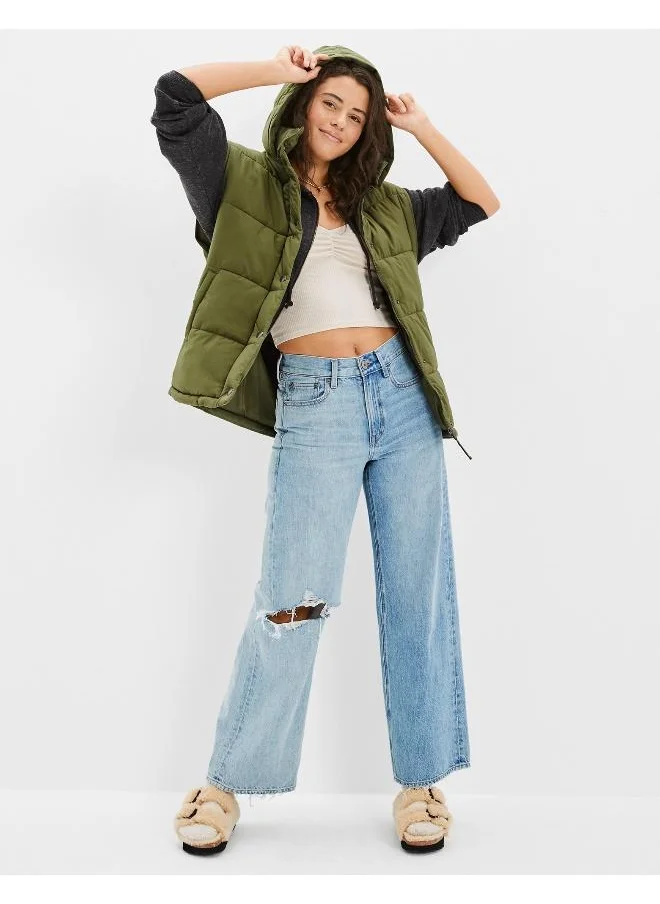 امريكان ايجل AE Oversized Puffer Vest