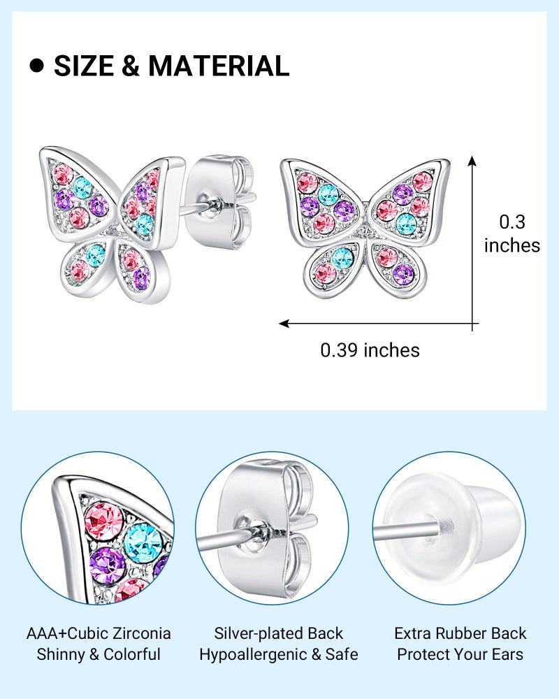 UPROMI Niece Gifts from Auntie Aunt Valentines Day Birthday Christmas Stocking Stuffers Gifts for Niece Earrings - Image 4