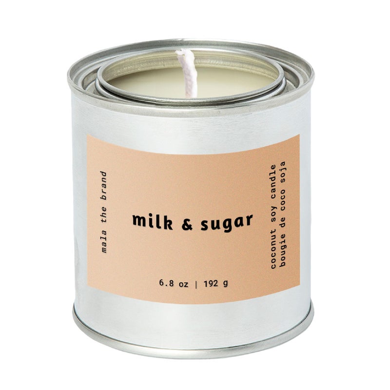 MALA Milk & Sugar Cinnamon & Vanilla Candle for Home â€“ Foodie/Gourmand â€“ Vegan Soy Aromatherapy â€“ 45 Hour Clean Burn â€“ Organic Non Toxic Candles â€“ Cozy Room Decor â€“ 6.8 oz - Image 2
