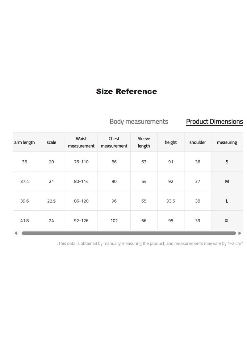 A.M Floral Print Ribbed Splicing A-line Dress, Elegant Crew Neck Long Sleeve Dress For Spring & Fall, Women's Clothing - Image 5