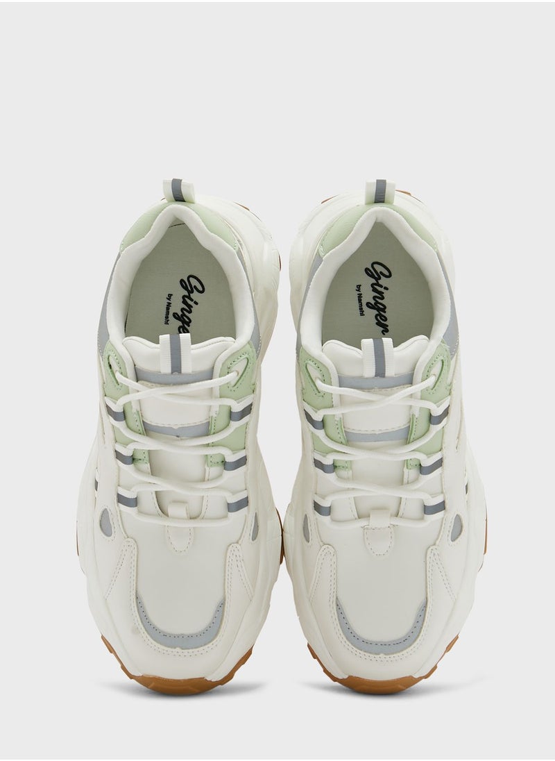 Ginger - Sporty Fashion Sneakers - Image 1