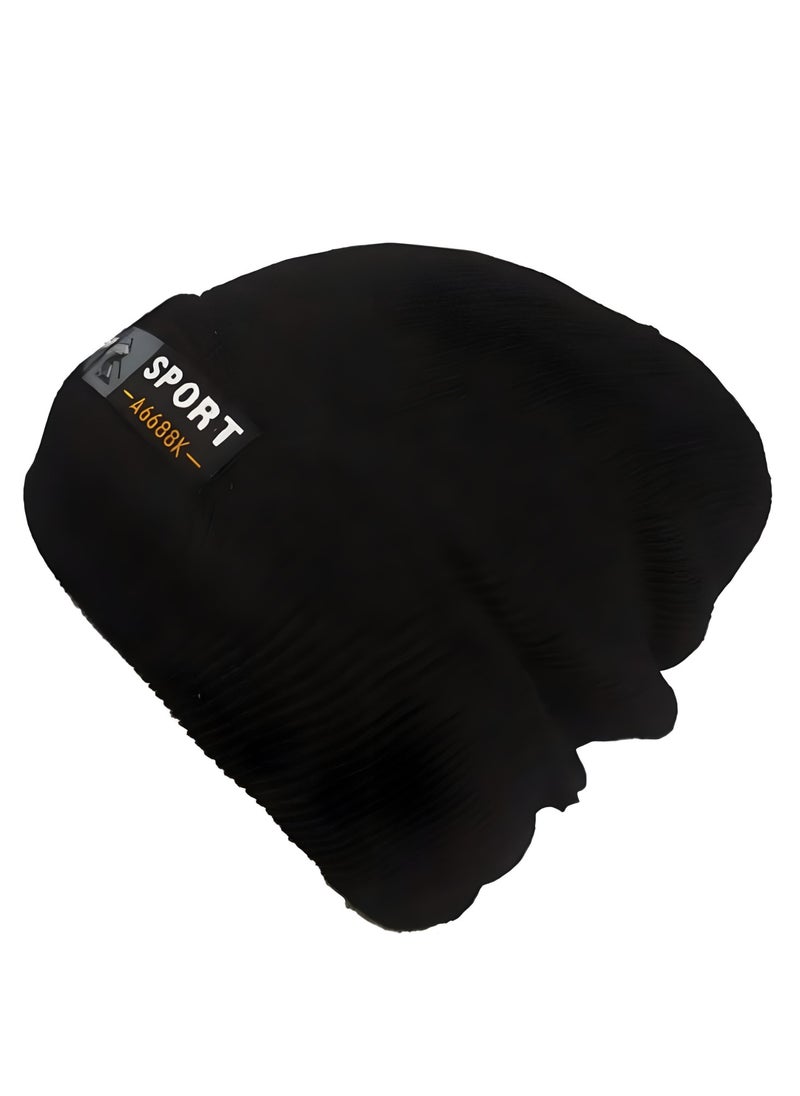 Generic - Winter Sport wool Head unisex ice cap beanie baded with fur, For cold weather with a high quality material padded with fur - Image 1