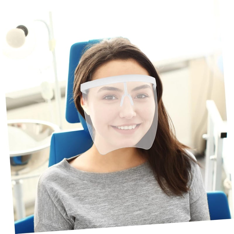 Jojofuny 3 Pack White Sun Goggle Visor Cover with Nonslip Fit and Nose Pads - Image 4