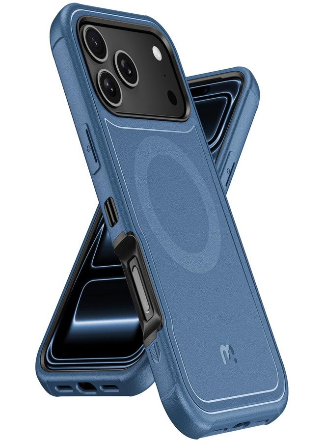 جراب M MYBAT PRO لهاتف iPhone 17 Pro Max، جراب مغناطيسي من سلسلة Maverick لهاتف iPhone 17 Pro Max إصدار Rogue، [متوافق مع MagSafe]، جراب متين شديد التحمل، مقاوم للسقوط والصدمات - Image 1