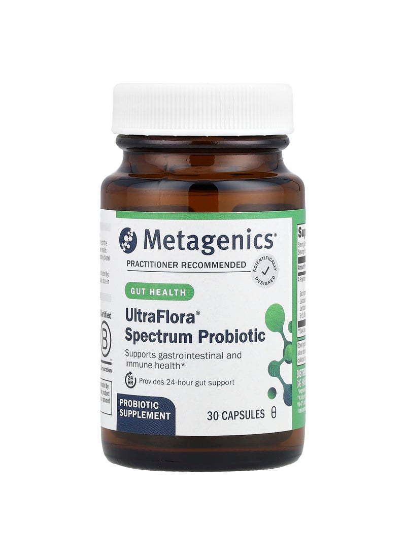 Metagenics UltraFlora® Spectrum Probiotic , 30 Capsules
