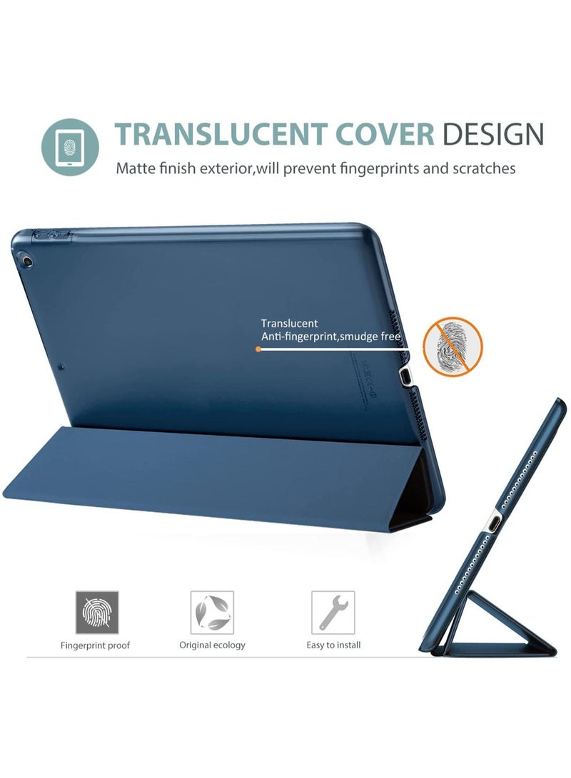 Procases iPad 9.7 Case (Old Model) 2018 iPad 6th Generation / 2017 iPad 5th Generation Case - Ultra Slim Lightweight Stand Case with Translucent Frosted Back Smart Cover for iPad 9.7 Inch -Navy - Image 4
